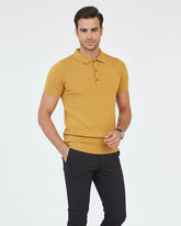 Mustard Yellow Men’s Polo T-Shirt